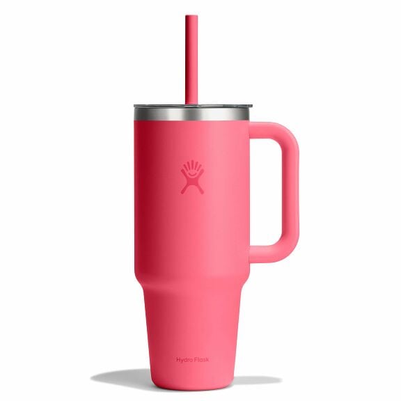 40-oz-travel-tumbler-e2 tt40pscc668-40-oz-travel-tumbler-clear-lid-popstar-pink-straight.jpg